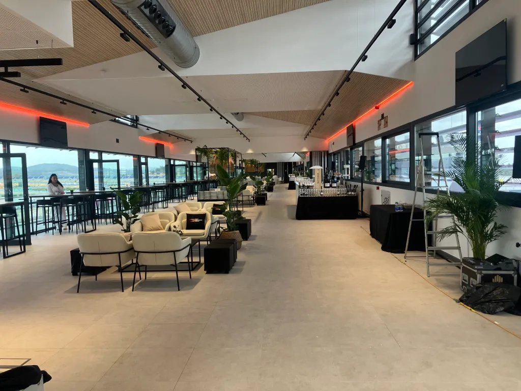 Circuito Ricardo Tormo — the renovated VIP hospitality box, Valencia